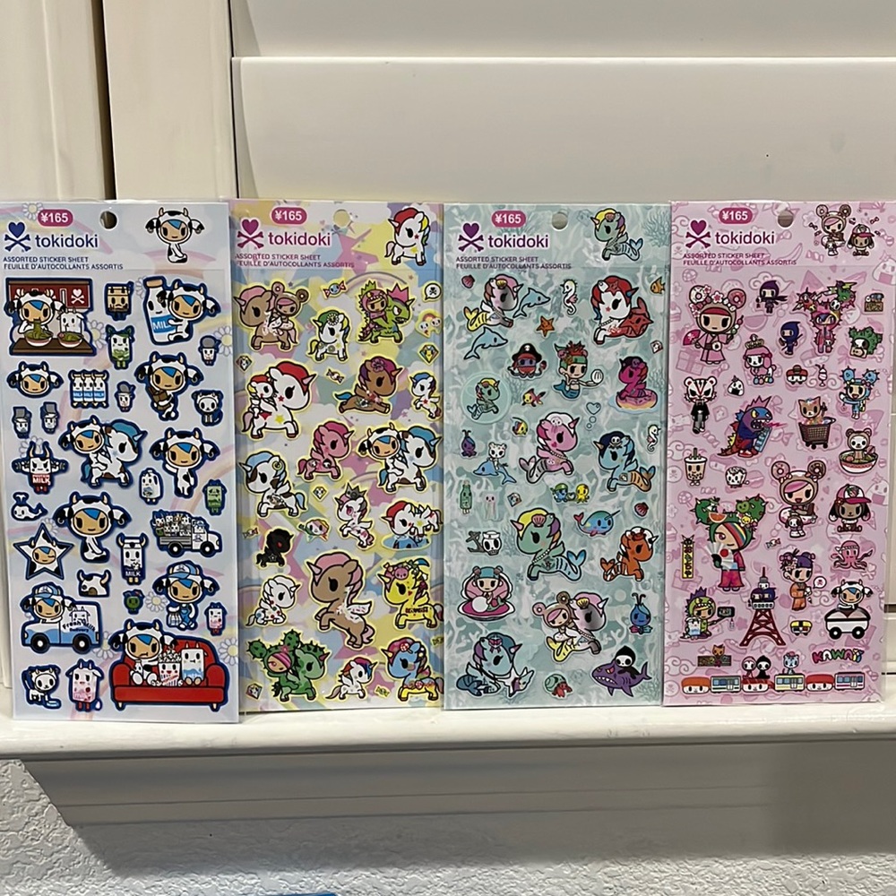 Tokidoki stickers!